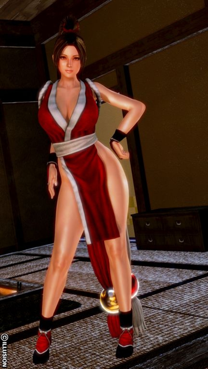 Gostosa Mai Shiranui After Losing A Fight And Found Her Self In A Messy Situation - Dead Or Alive King Of Fighters Egypt