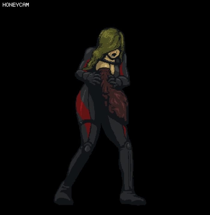 Gay Pawnshop Rachel Hazard Raid - Resident Evil Monster