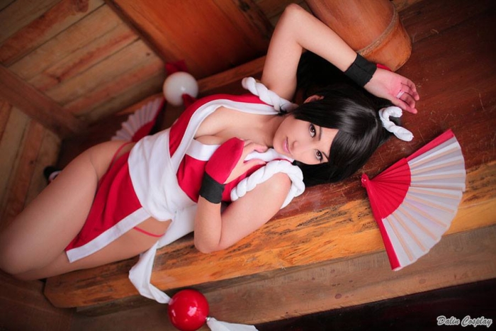 Sex Pussy Cosplayer: Dalin   Mai Shiranui - King Of Fighters