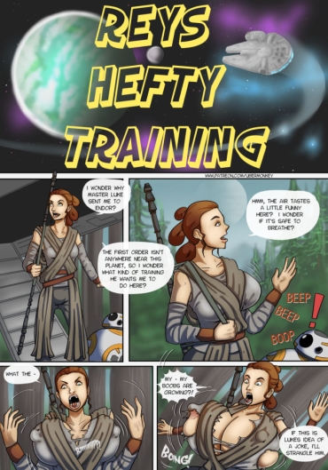 Free Hardcore Porn Rey's Hefty Training – Star Wars
