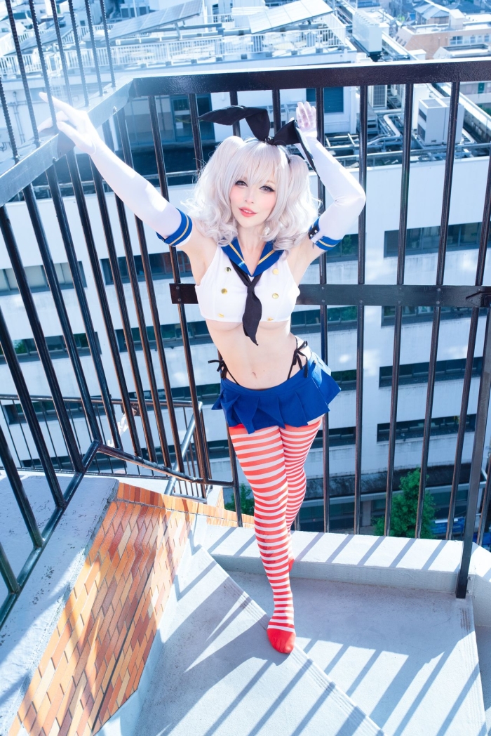 Cam Girl Katyuska Moonfox   Kashima - Kantai Collection