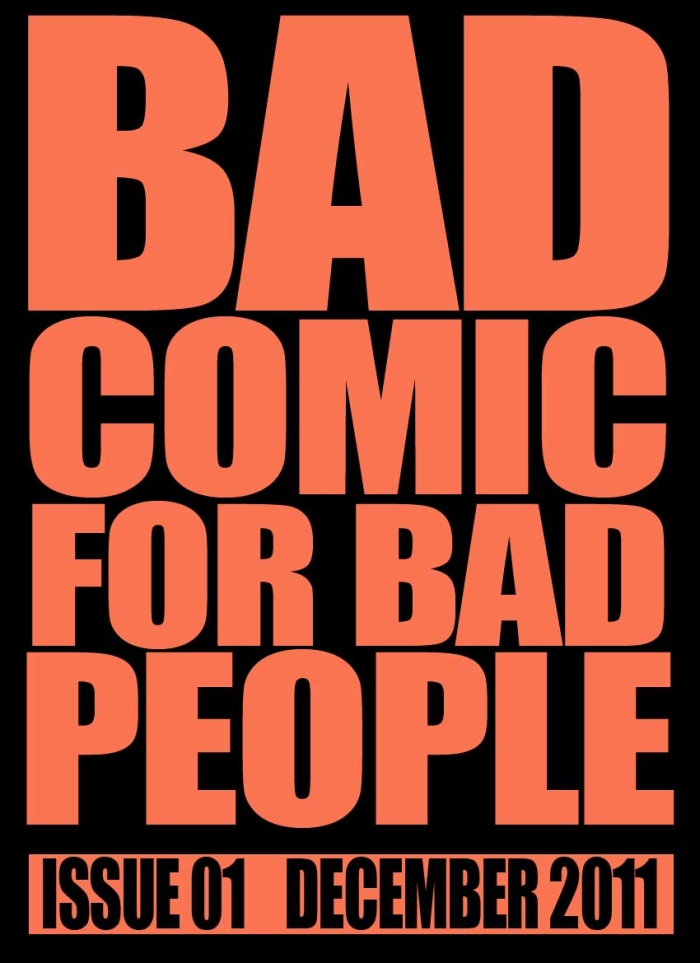 Leather BAD COMIC FOR BAD PEOPLE Issue 01 - Original Amateur Teen