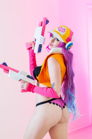 Unshaved Kayla Erin   Arcade Miss Fortune – League Of Legends