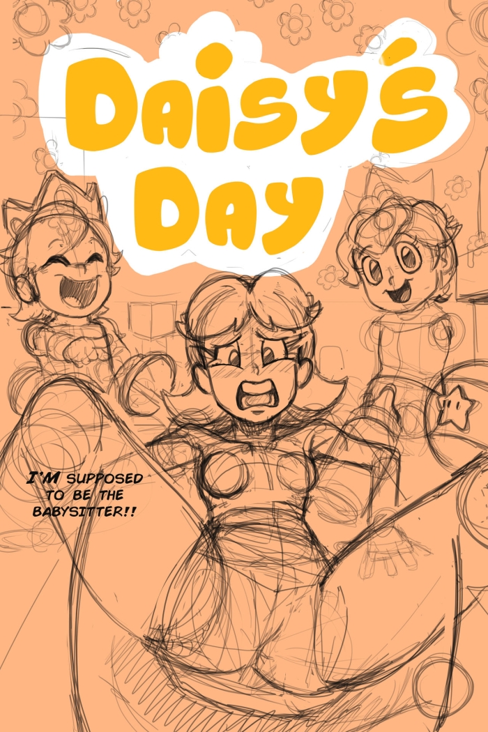 Rough Sex Daisy's Day - Super Mario Brothers Gorda