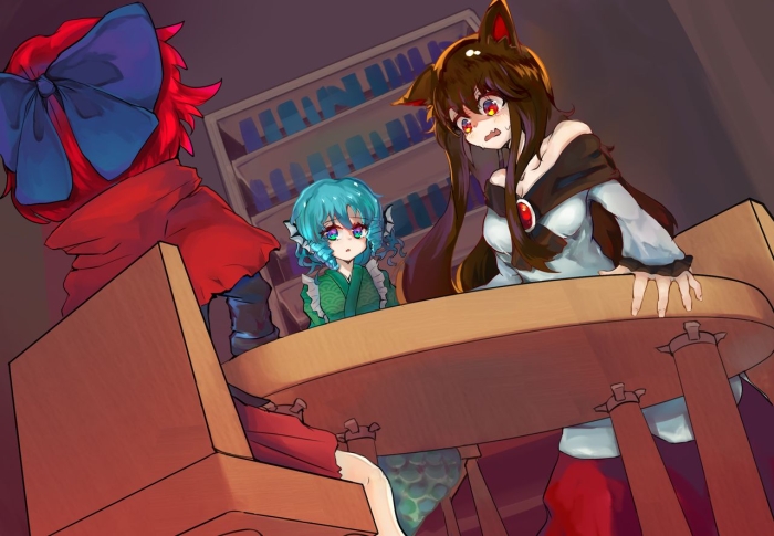 Reverse Cowgirl Makaidiplomat - Touhou Project