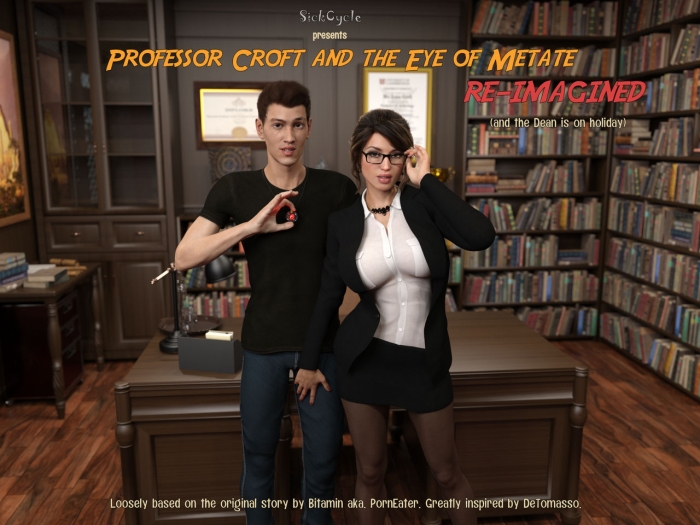 Stripper Professor Croft And The Eye Of Metate By SickCycle - Tomb Raider