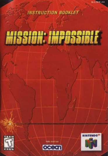 Mission Impossible (Nintendo 64) Game Manual