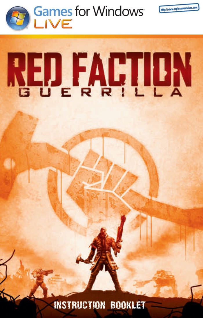 Real Couple Red Faction   Guerilla Game Manual - Red Faction Petite