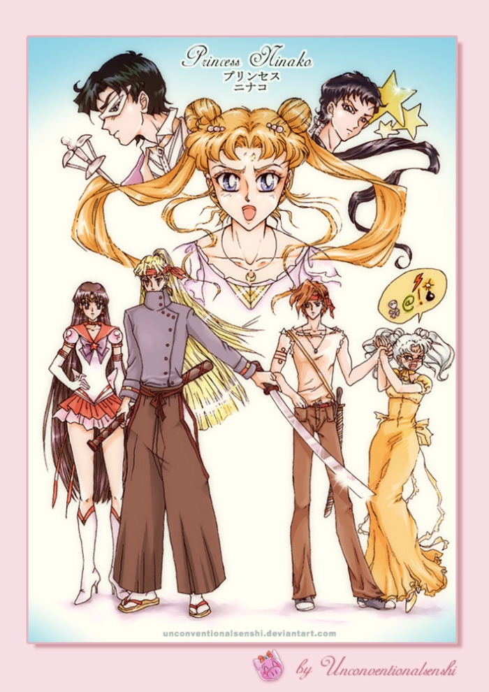 Weird Princess Ninako - Sailor Moon Colegiala