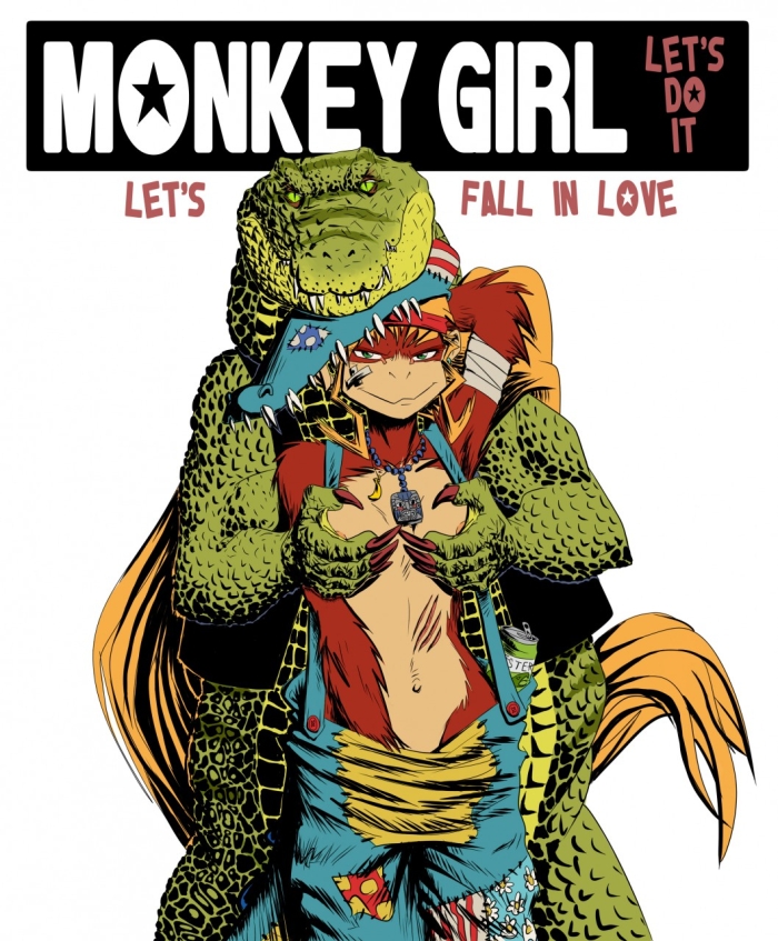 Hot Pussy Monkey Girl - Donkey Kong