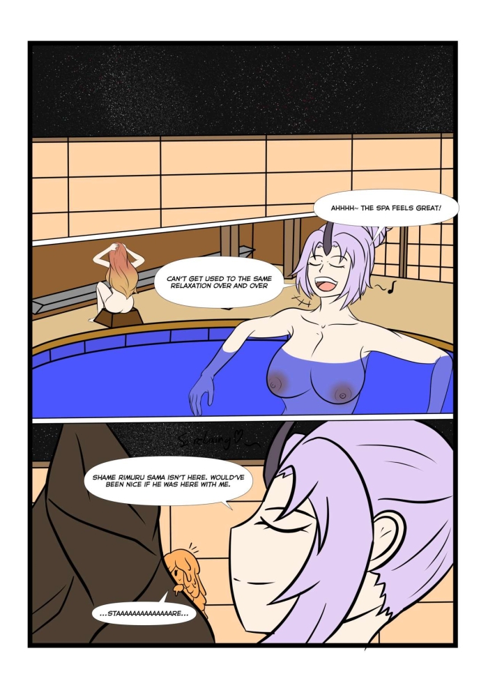 Grandmother Luki And Rimuru's Spa Day - Tensei Shitara Slime Datta Ken Cavalgando