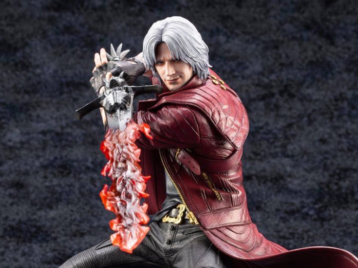 Creamy Devil May Cry 5 ArtFX J Dante Statue - Devil May Cry Perra