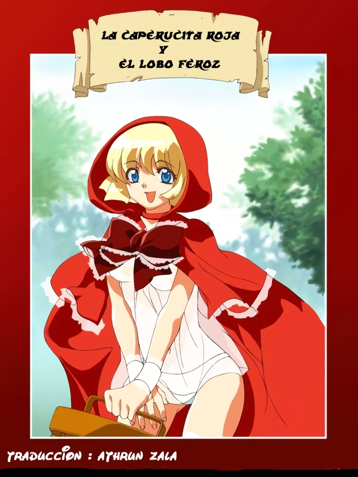 Threesome La Caperucita Roja Y El Lobo Feroz - Little Red Riding Hood Gay Uniform
