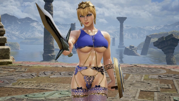 [HypnoticRyona] Sophitia In Asari Lingerie (PIXIV VER.)