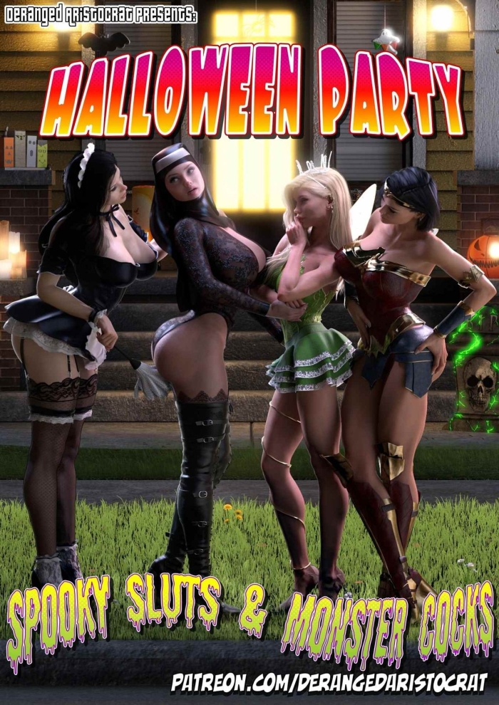 Glamour Porn Halloween Party – Deranged Aristocrat   English