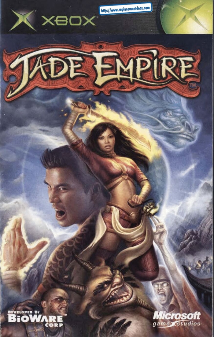 Jade Empire (Xbox) Game Manual