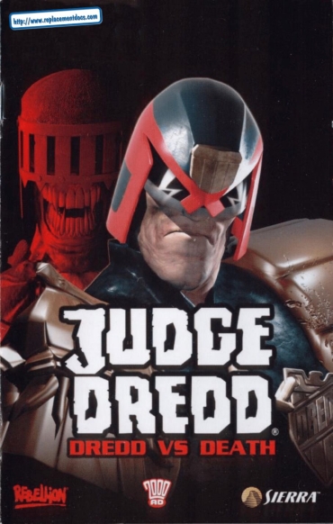 Gay Kissing Judge Dredd: Dredd Vs. Death Game Manual – Judge Dredd