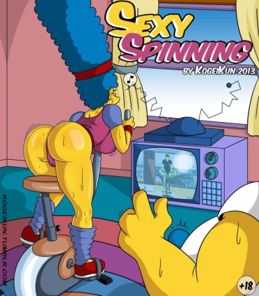 Facial Sexy Spinning – The Simpsons Real Amateur