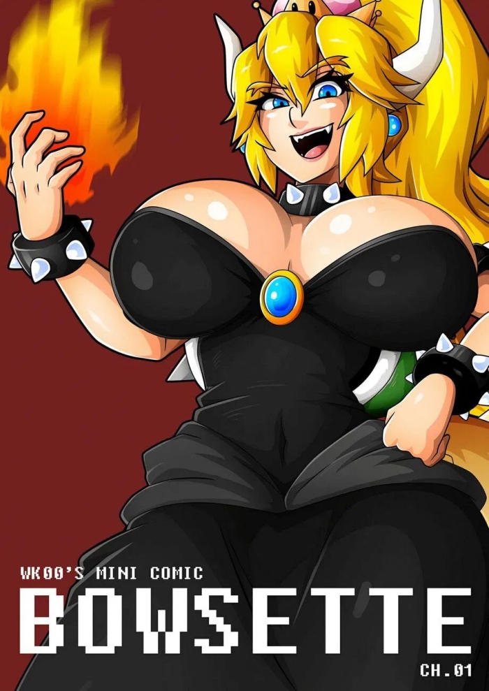 Doggy Bowsette - Super Mario Brothers