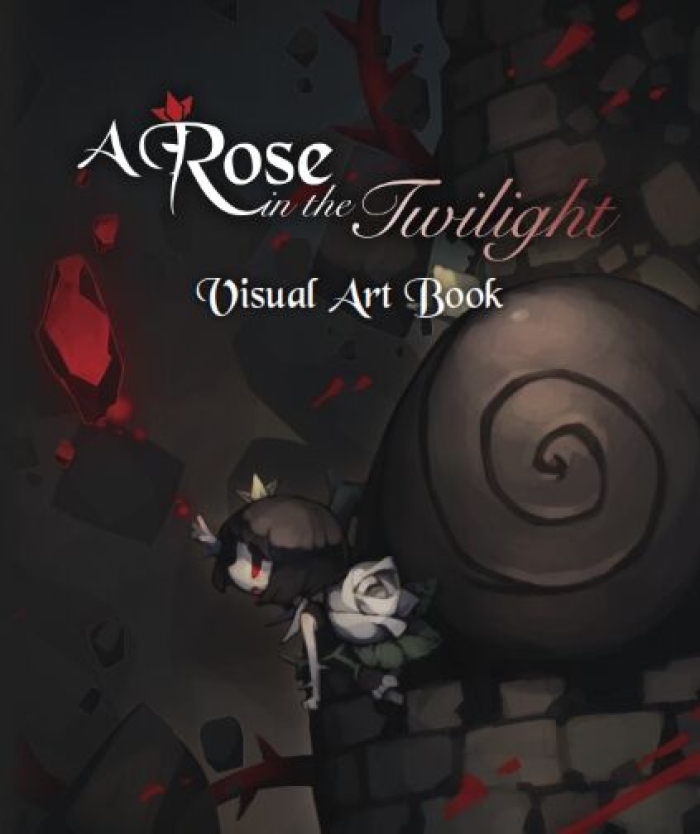 Kissing A Rose In The Twilight Artbook