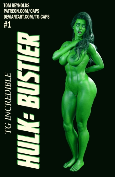 Pussy Lick Hulk: Bustier – The Incredible Hulk Fingers
