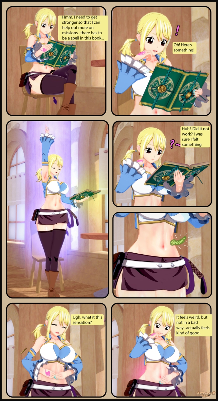 Anal Play Lucy's Vore N' Growth Spell - Fairy Tail Uniform