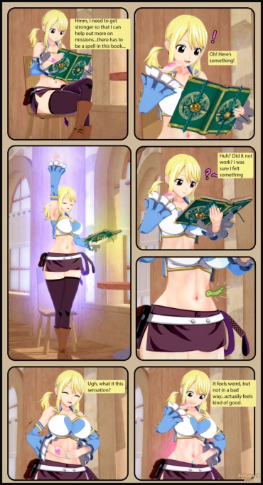 Anal Play Lucy's Vore N' Growth Spell – Fairy Tail Uniform