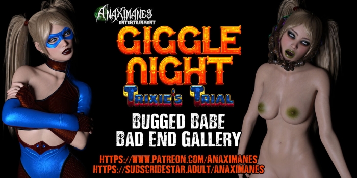 Amateur Cum Giggle Night: Bugged Babe Bad End