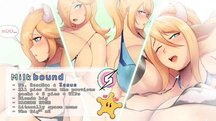 Nudity Milkbound Pack - Metroid Super Mario Brothers