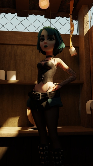 Free Amature Porn Gwen Outhouse   BlenderKnight – Total Drama Island Adolescente