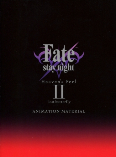 Man Fate/Stay Night: Heaven's Feel II   Lost Butterfly Animation Material – Fate Stay Night