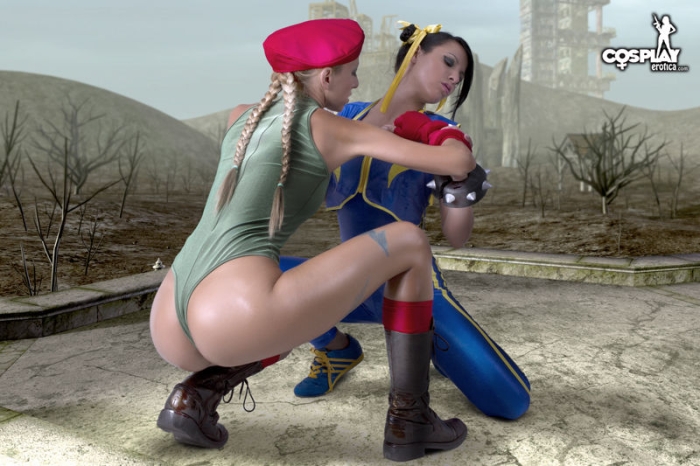 Boobs Capcom Cosplay - Darkstalkers King Of Fighters Resident Evil Street Fighter