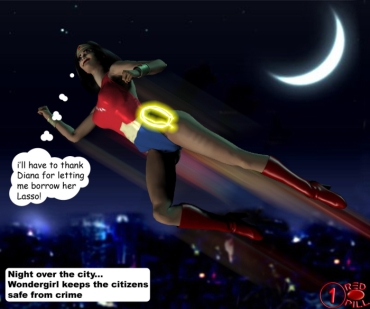 [Redpill333] Wonderwoman Enslavement Comic