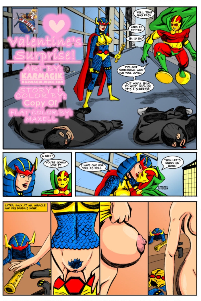 [Karmagik] Valentine's Surprise (With Big Barda And Mister Miracle)