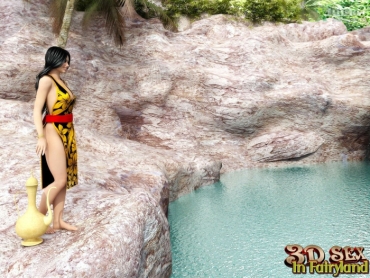 Free Porn Hardcore 3D Sex In Fairyland   Snake Lake
