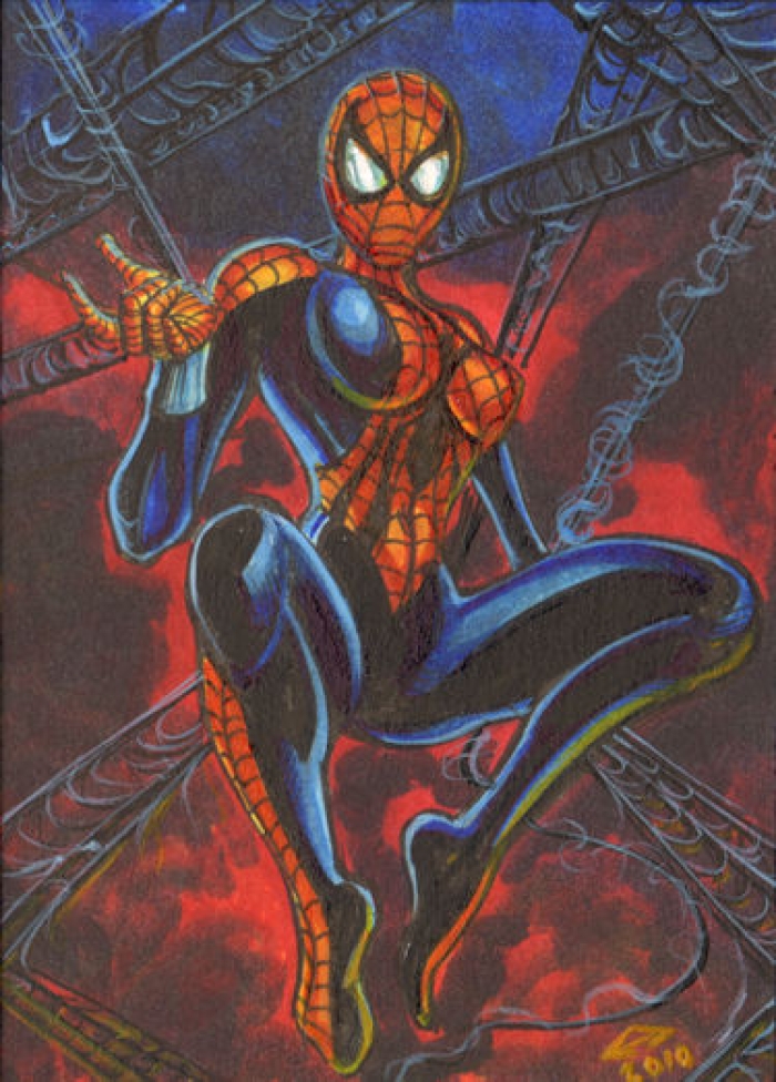 Gay Domination Spider Girl - Spider Man