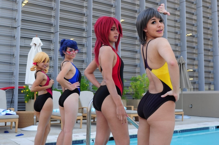 Black Gay Iwatobi Swim Club Cosplay! - Free Hot Girls Getting Fucked