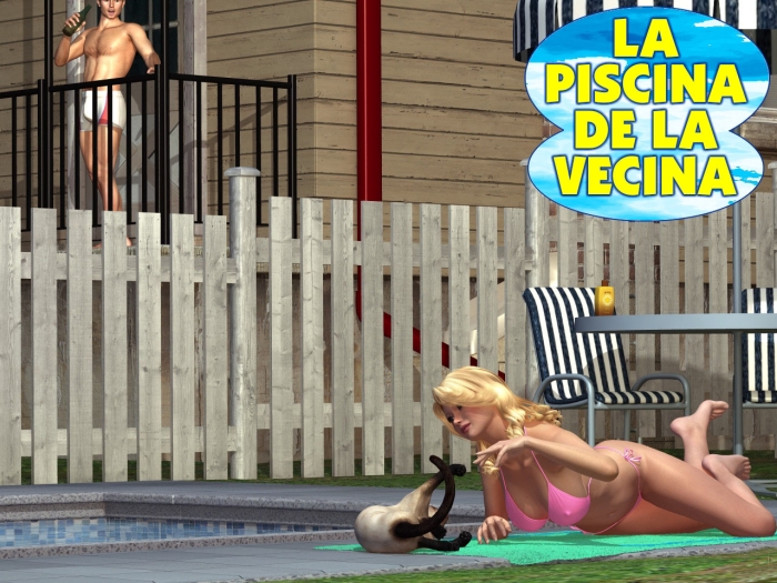 Gay Uncut The Neighbor’s Pool | La Piscina De La Vecina  Facefuck