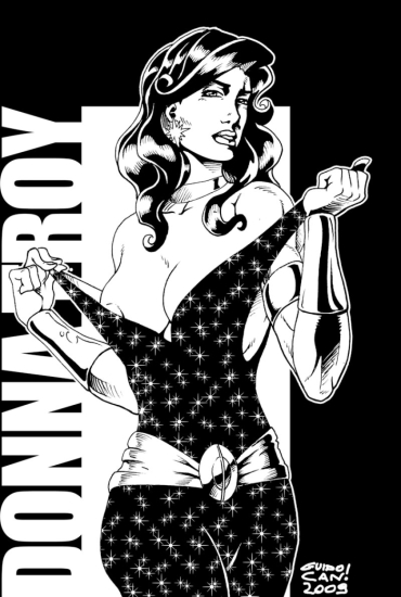 Blowing Donna Troy – Teen Titans