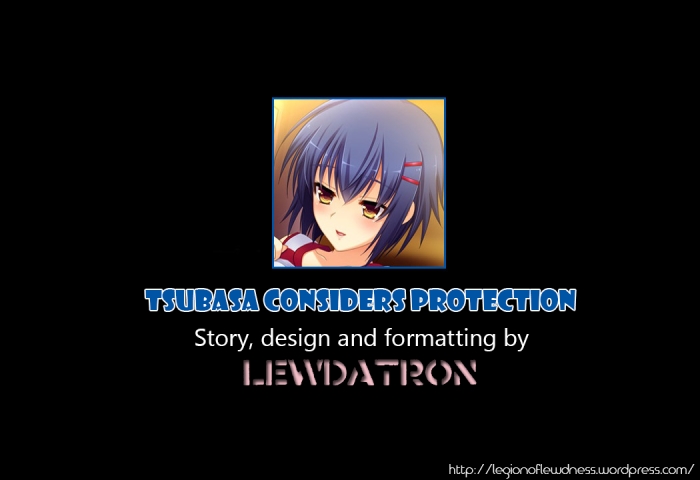 Flexible Tsubasa Considers Protection  {Lewdatron}