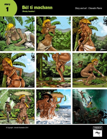 Fake Mermaid Story By Chevelin Illustration