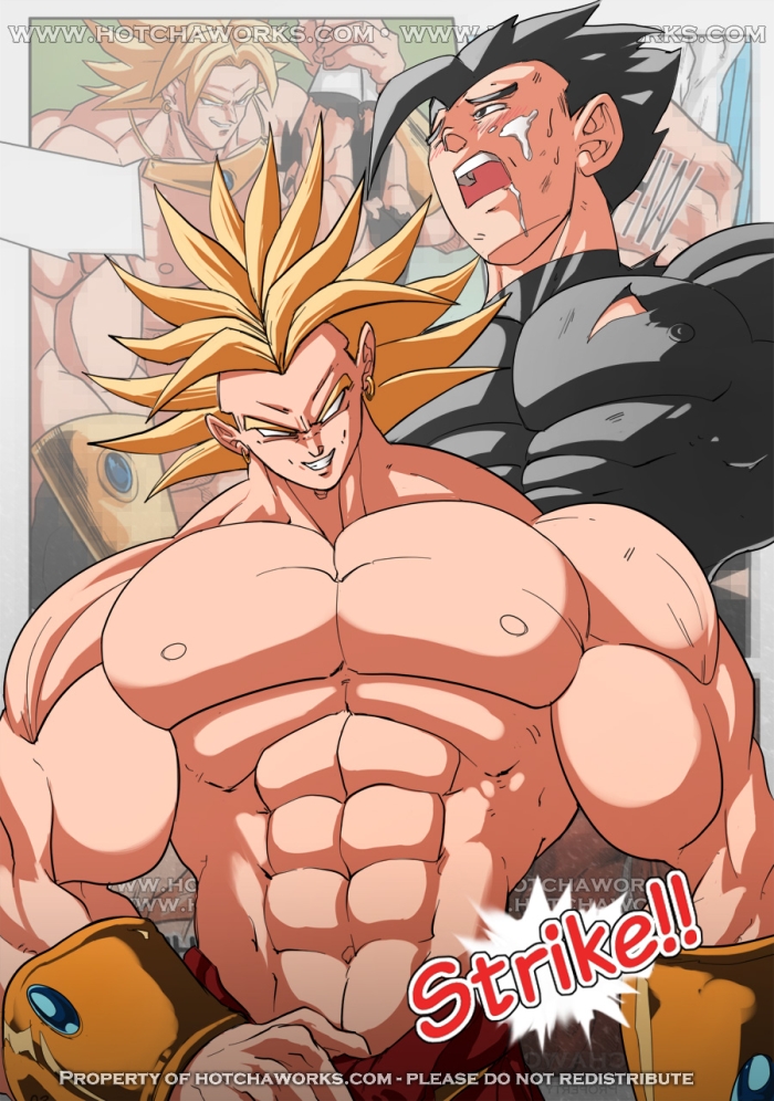 Topless DBZ   Strike - Dragon Ball Z Gay Fetish