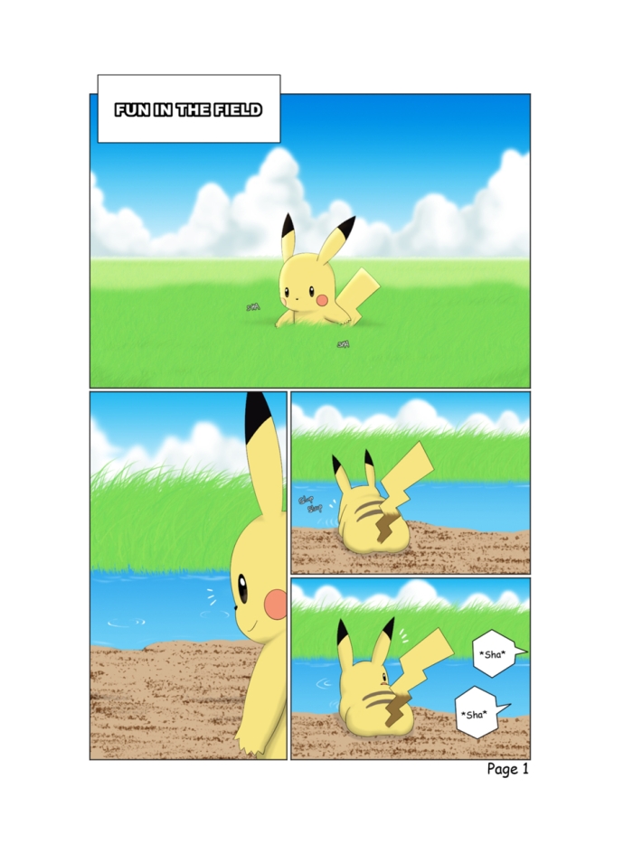 [Winick Lim] Fun In The Field Page (Pokemon)