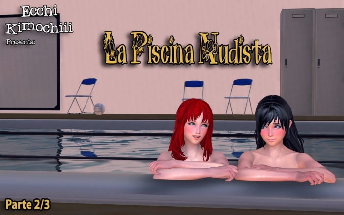 "La Piscina Nudista" Part 2/3 (erotic 3D) (spanish Ver.) (Uncensored) (+18) (3d Hentai Animation) "Ecchi Kimochiii"