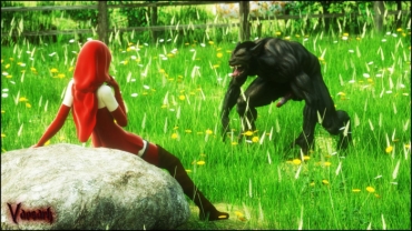 Rimming Red Riding Hood – Little Red Riding Hood Teenie